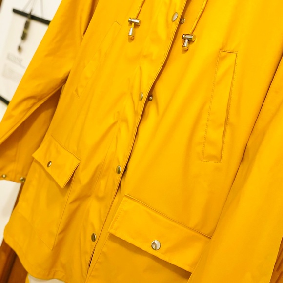 Yellow Rain Coat Swedish Brand 